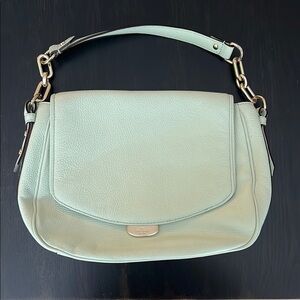 Kate Spade Mint Green Leather Shoulder Bag